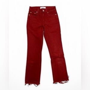 Women's Red Jeans